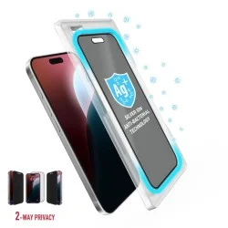 Torrii Bodyglass Screen Protector Tempered Glass For Iphone 16 Pro Max (6.9&rdquo;) Anti-bacterial Coating - Privacy